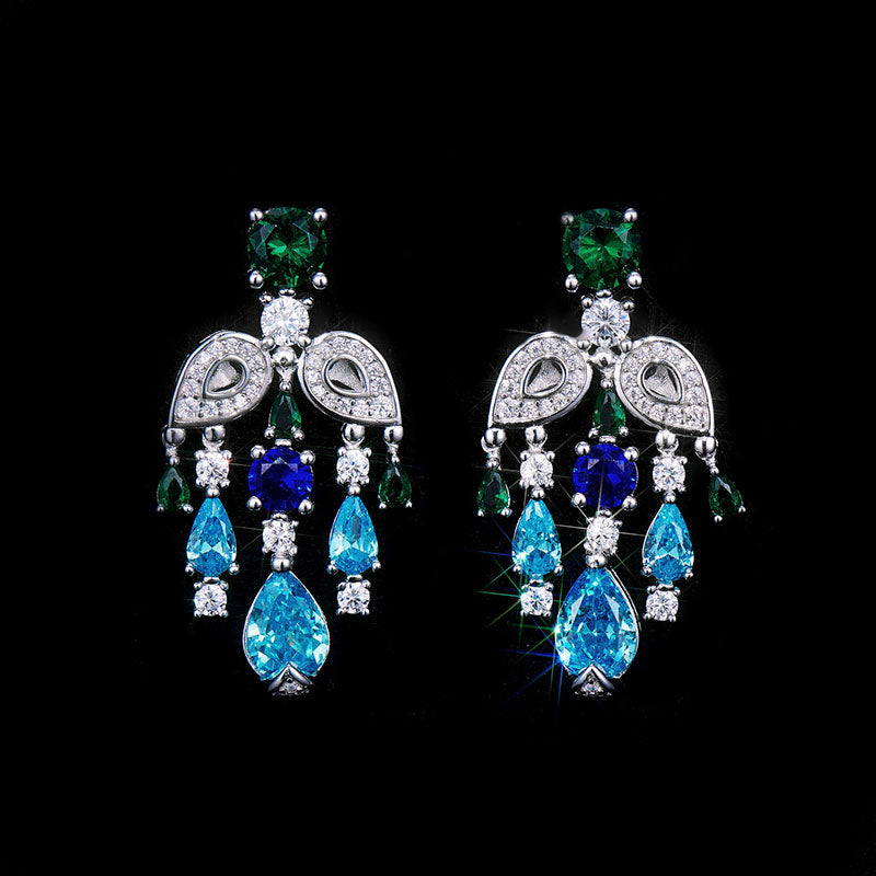Ice Flower Earrings