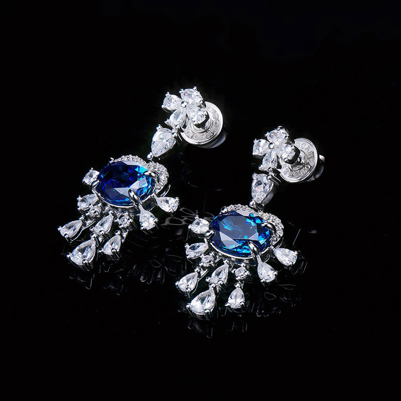 Ice Flower Earrings